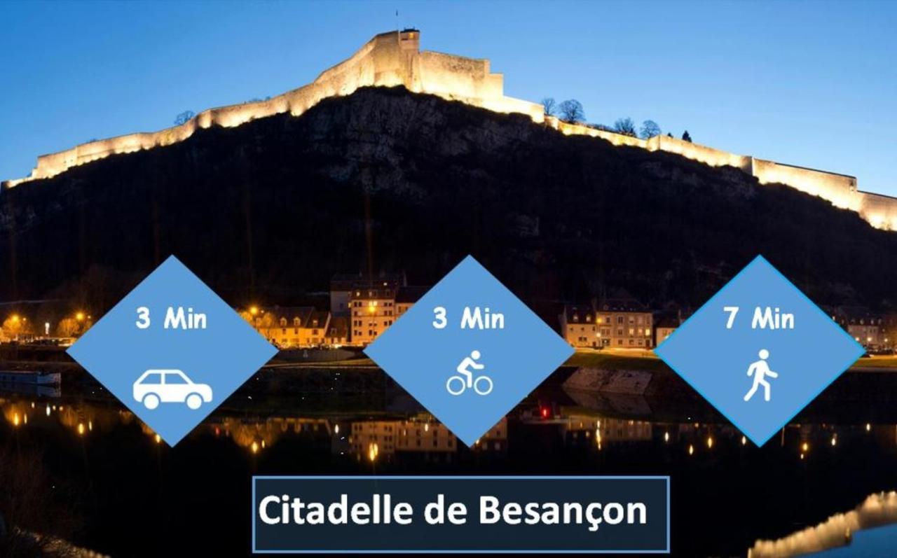 Centre Ville Historique - Calme - Les Mots Bleus Besançon Eksteriør bilde